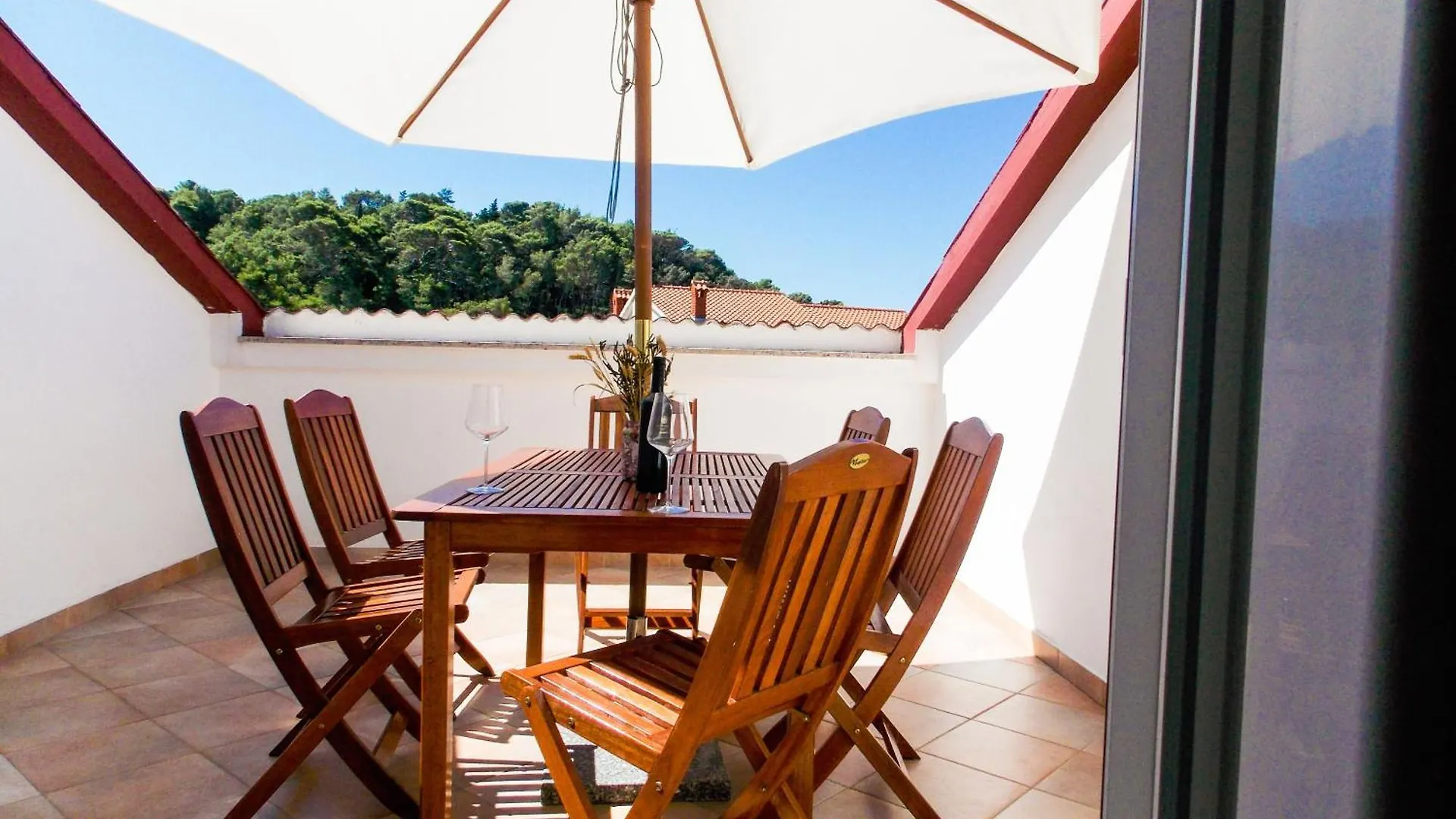 Ferienwohnung Mit Terrasse Fuer 9 Personen Palit 0*,